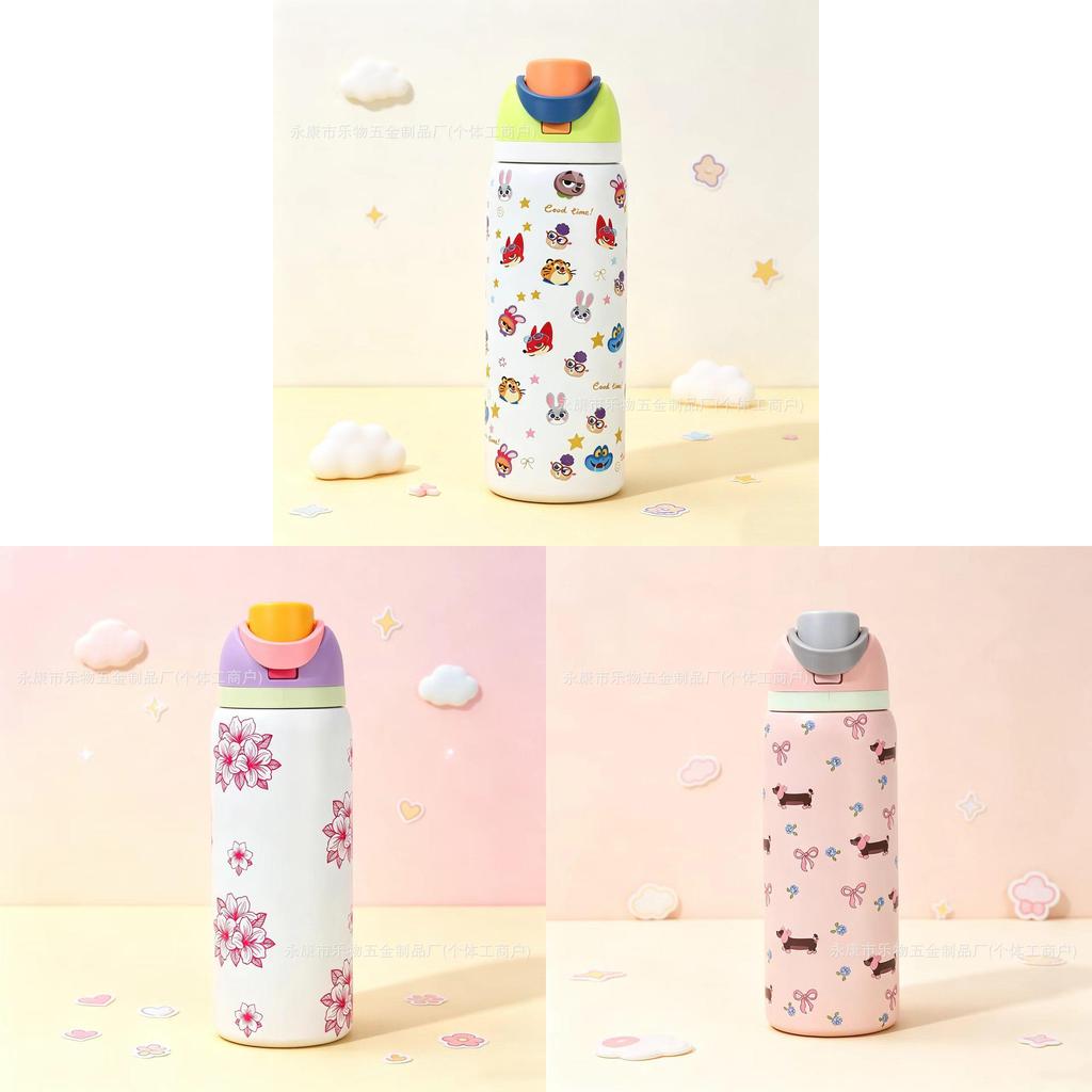 Owala Fruits Style Stainless Steel Travel Water Bottle For Office And Outdoors