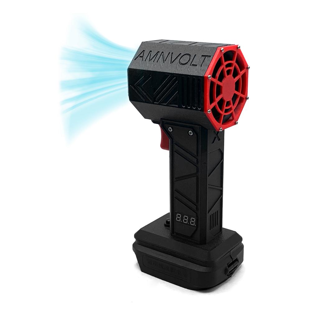 Ventilator cu jet de mână 1000 g Ventilator violent cu tracțiune mare 50 mm Motor fără perii Conductă Turboventilator Conductă de mare putere