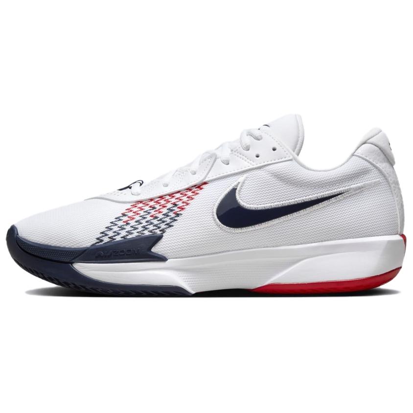 Nike Air Zoom GT Cut Academy EP USA Men Sneakers White Sport-Red Obsidian FB2598-104