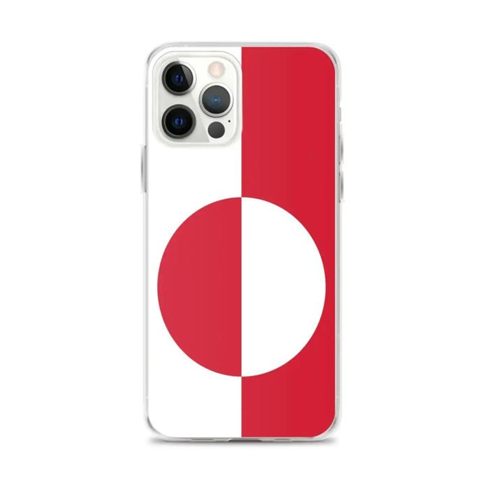 Coque Télephone Drapeau Groenland - iPhone 12 Pro Max