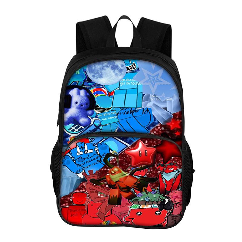 Roblox Forsaken Kids School Backpack With Spine Protection For Middle School Students