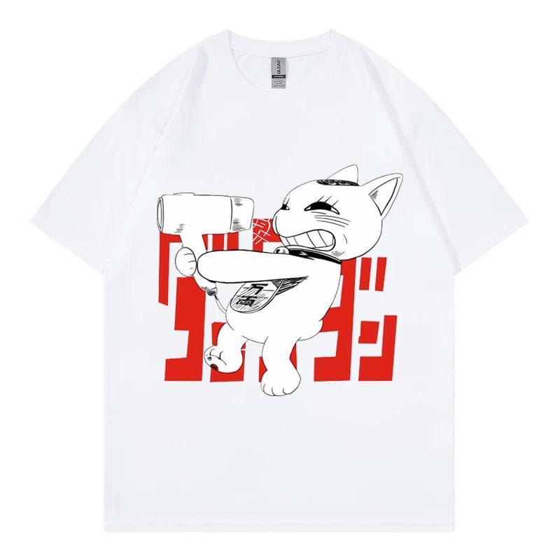 Anime Graphic T-shirt Dandadan Turbo Granny, Japanese Manga Short T-shirt, High-quality Summer Print 100% Pure Cotton T-shirt