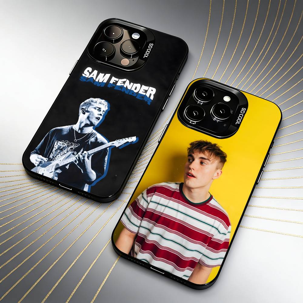 S-Sam Fender Rein Me In Phone Case For iPhone 16 17 15 14 12 13 Pro Max Black Color Shockproof Cover