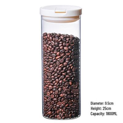 High Borosilicate Glass Airtight Storage Jar