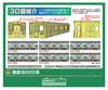 Greenmax N Gauge Seibu 8000 Series Train Set with Motor 6-Car (Model Train, 50829)