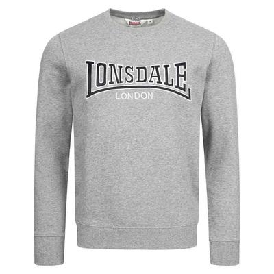 Lonsdale LP181 Sweatshirt Crew Neck Grey