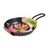 Pearl Metal One-Handed Grill Pan, 16cm, with Recipe, Induction Compatible, Iron, Easy Cooking, Made In Japan, HB-372