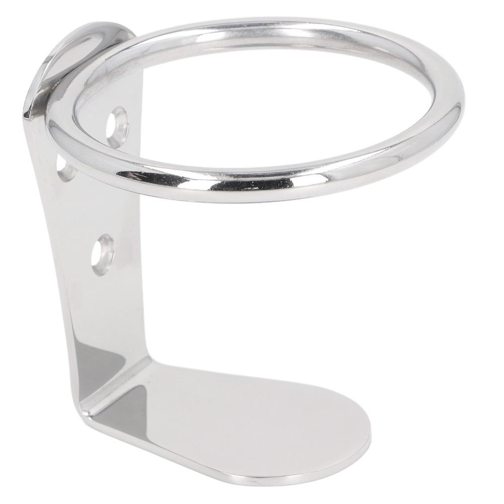 Single Holder Ring Drink Holder Stainless Steel Boat Cup Holder Wall Mount Holder Yacht Use