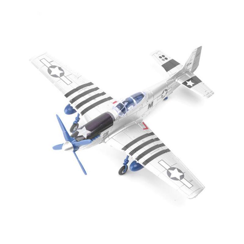 1/48 WWII Fighter Model AirForce P-40 Tomahawk Military Flying Tigers Warplane P51 MUSTANG F4U BF109 Fighter Model Puzzle Toys