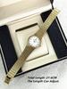 New women's gold bracelet watch business with fashionable temperament light luxury waterproof Ladies quartz chain clock watches
