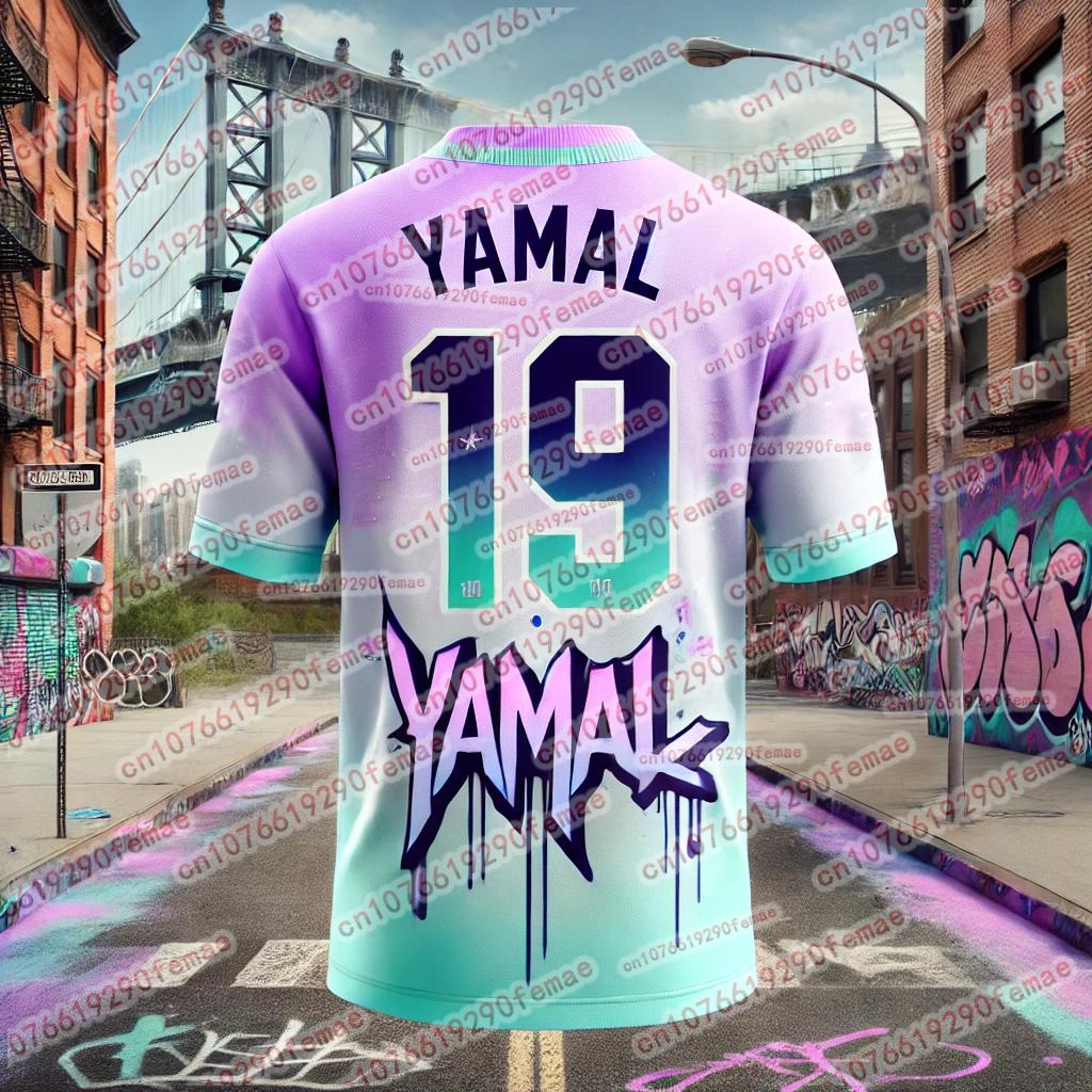 Latest fashion printed fan commemorative edition sports T-shirt, outdoor competition training breathable jersey