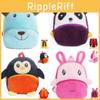 Plush Kids Backpack With Animal Design For Preschool And Elementary School Students