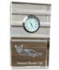 Havana Brown – Glass Clock with a Photo, Photo of a Cat In Crystal |