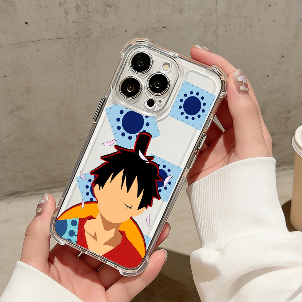 Anime Luffys Zoros Phone Case For Samsung Galaxy S26 S25 S24 S23 S22 S21 S20 Edge FE Ultra Plus 4G 5G Anti Fall Clear TPU