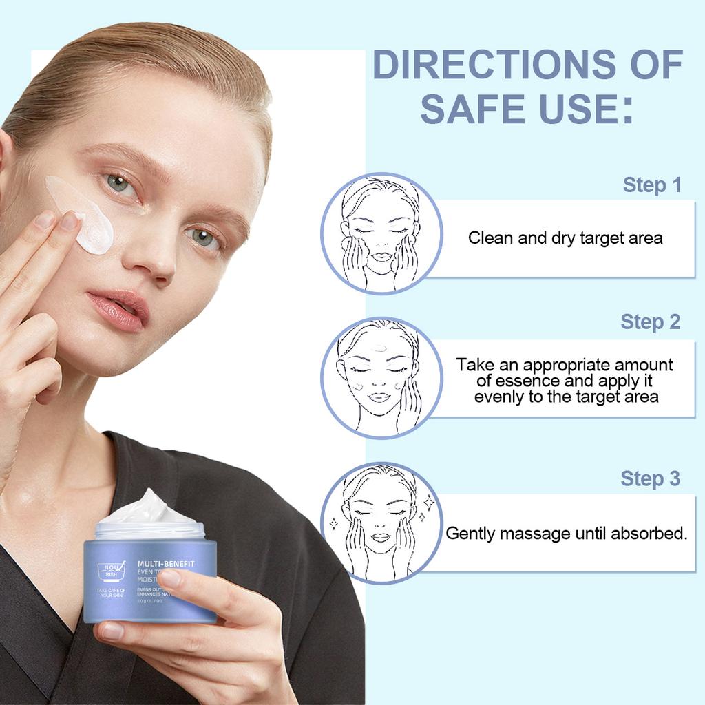 Even Tone + Firming Moisturizing Night Cream 50g – Anti-Aging Night Repair Cream