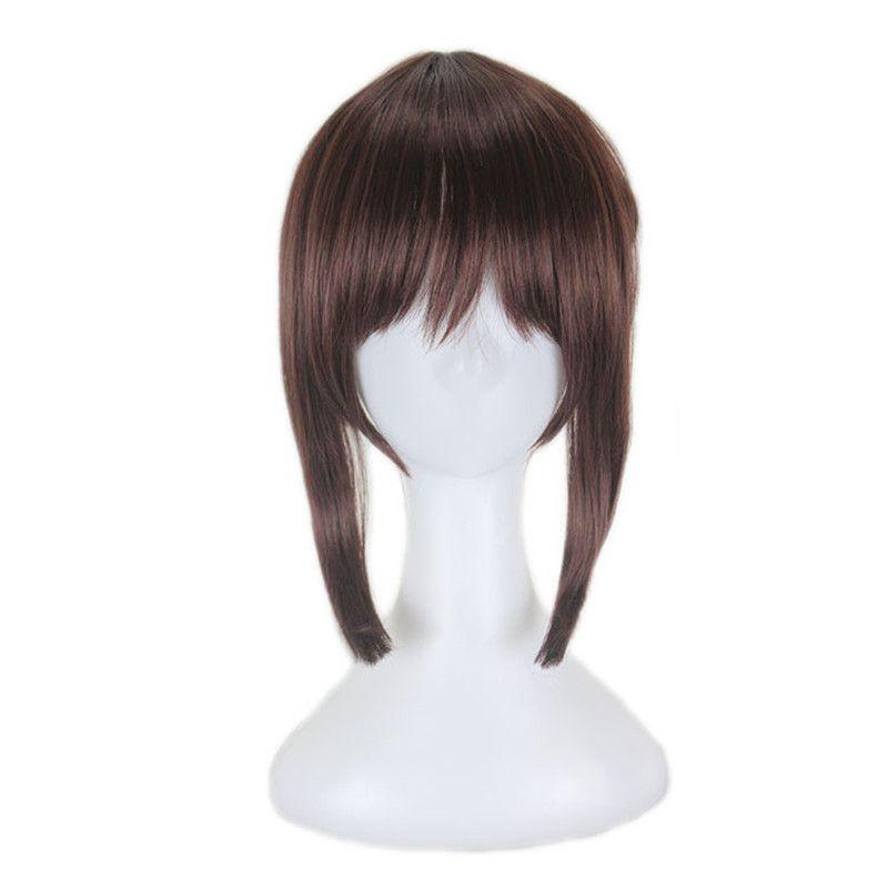 

Аниме Япония Унесенные призраками Нигихаями Кохакунуси Тихиро Огино Костюм Косплей Brown Wig,35cm/13.78in