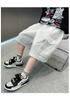 Men's Pants, Children's Summer Work Pants, 2026 New Trend, Boys' Summer Thin Shorts, Young Master's Casual Pants