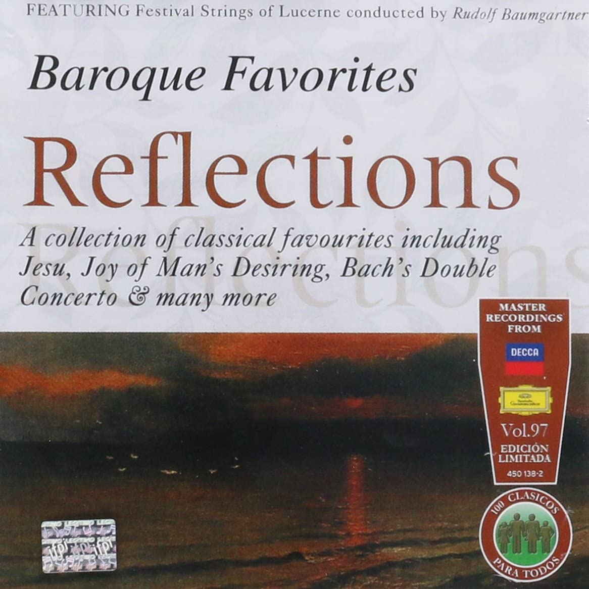 

CD BAUMGARTNER; LUCERNE STRINGS - Albinoni/Pachelbel/Rameau UK Classical Used