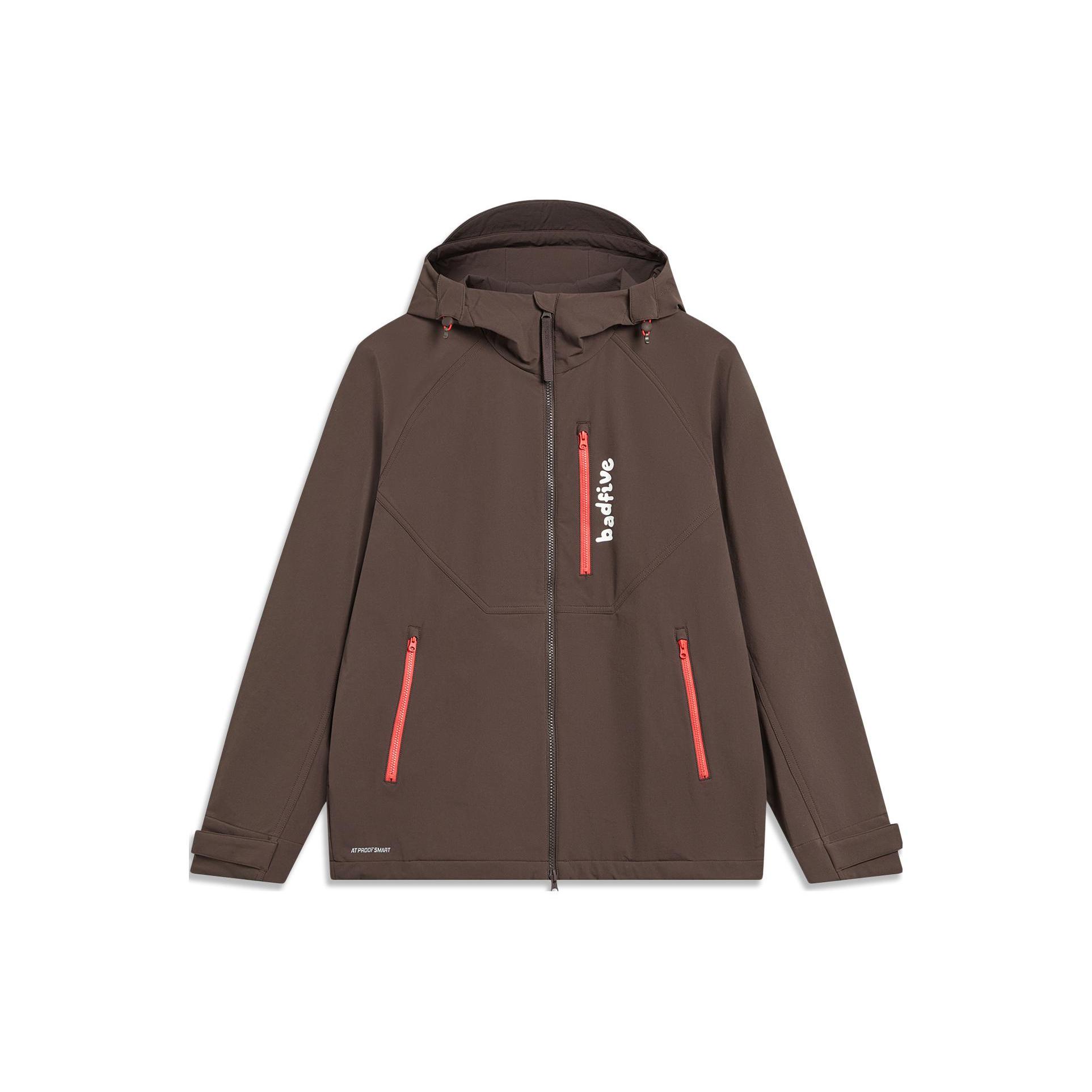 Li Ning Badfive Trench Coat Men s Umber AFDT671-2 M