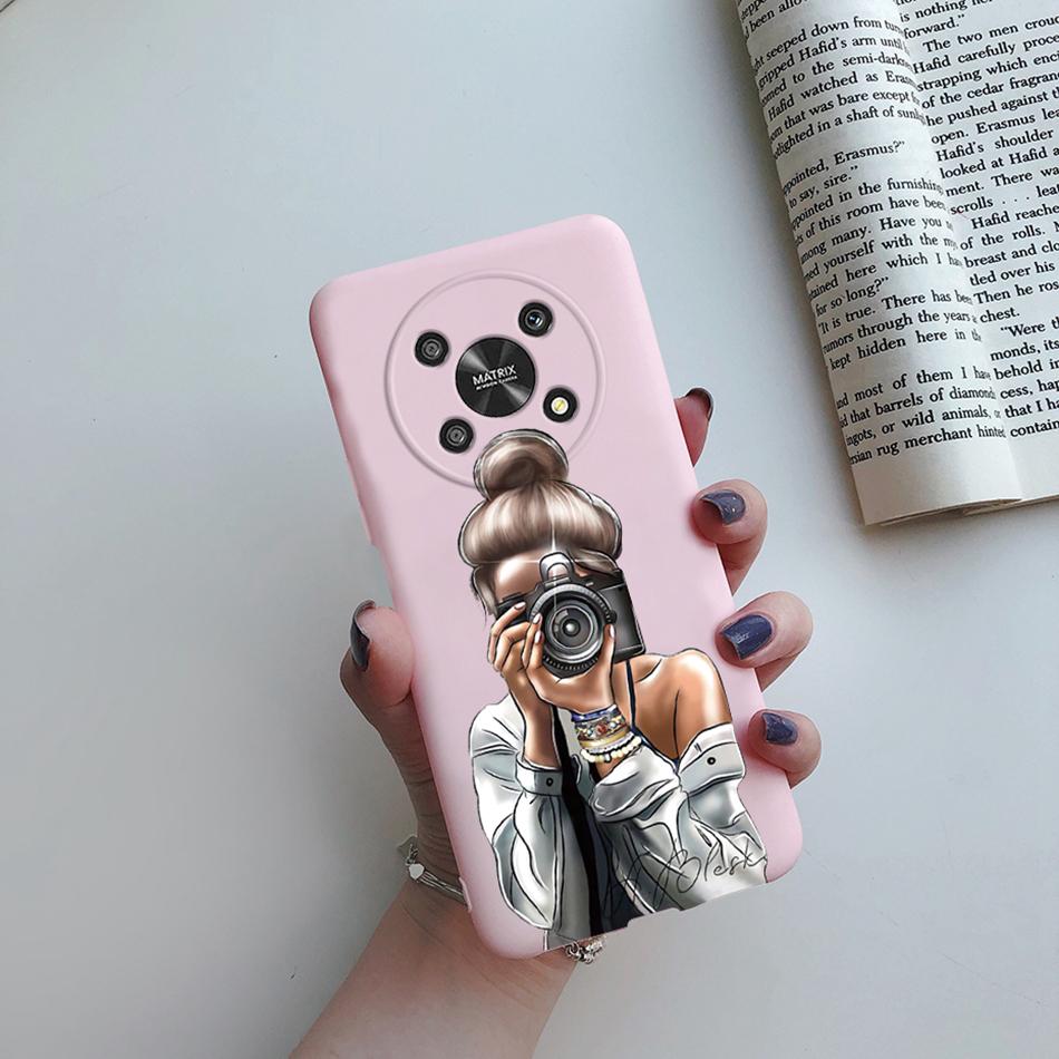 Case For Honor Magic 4 LITE X30 X9 5G Back Cover Super Mom Baby Fashion Girls Soft Phone Case Silicone Funda For Honor X30 Capa