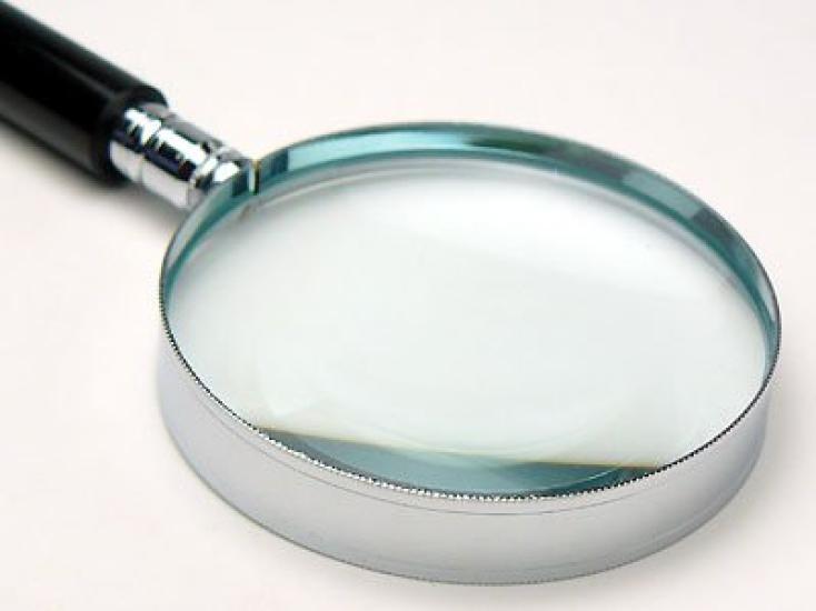 Clear Optics Handheld Magnifying Glass with 3x Magnification, 65mm, R-65