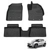 New Yaris Floor Yairs 3D TPE Car Stain Easy To Car 3D Abrasion Waterproof Custom Protective Set Yaris Floor Mats, Vehicle-specific Design, Exclusive,