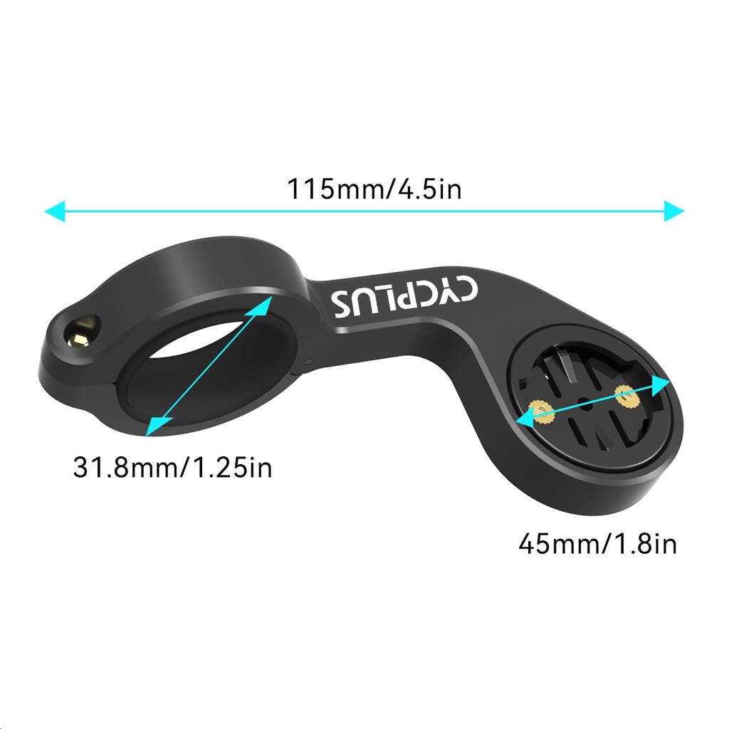 CYCPLUS Cycle Computer Mount for Handlebar Diameter 31.8mm