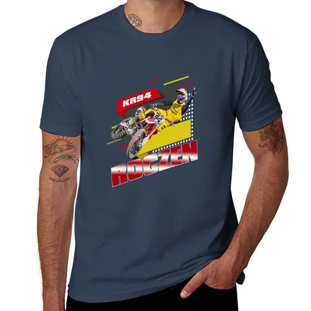 Ken Roczen 94 Motocross And Supercross 94 Kroc Kr94 Fan Design Tshirt Casual Daily Graphic Tee