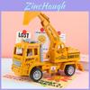 Simulation Excavator Mixer Truck Crane Dump Vehicle Toy For Imaginative Play