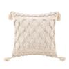 Bohemian Woven Texture Throw Pillowcase Cojines Three-Dimensional Embroidered Tassel Cushion Cover Sofa Decor Pillow Covers
