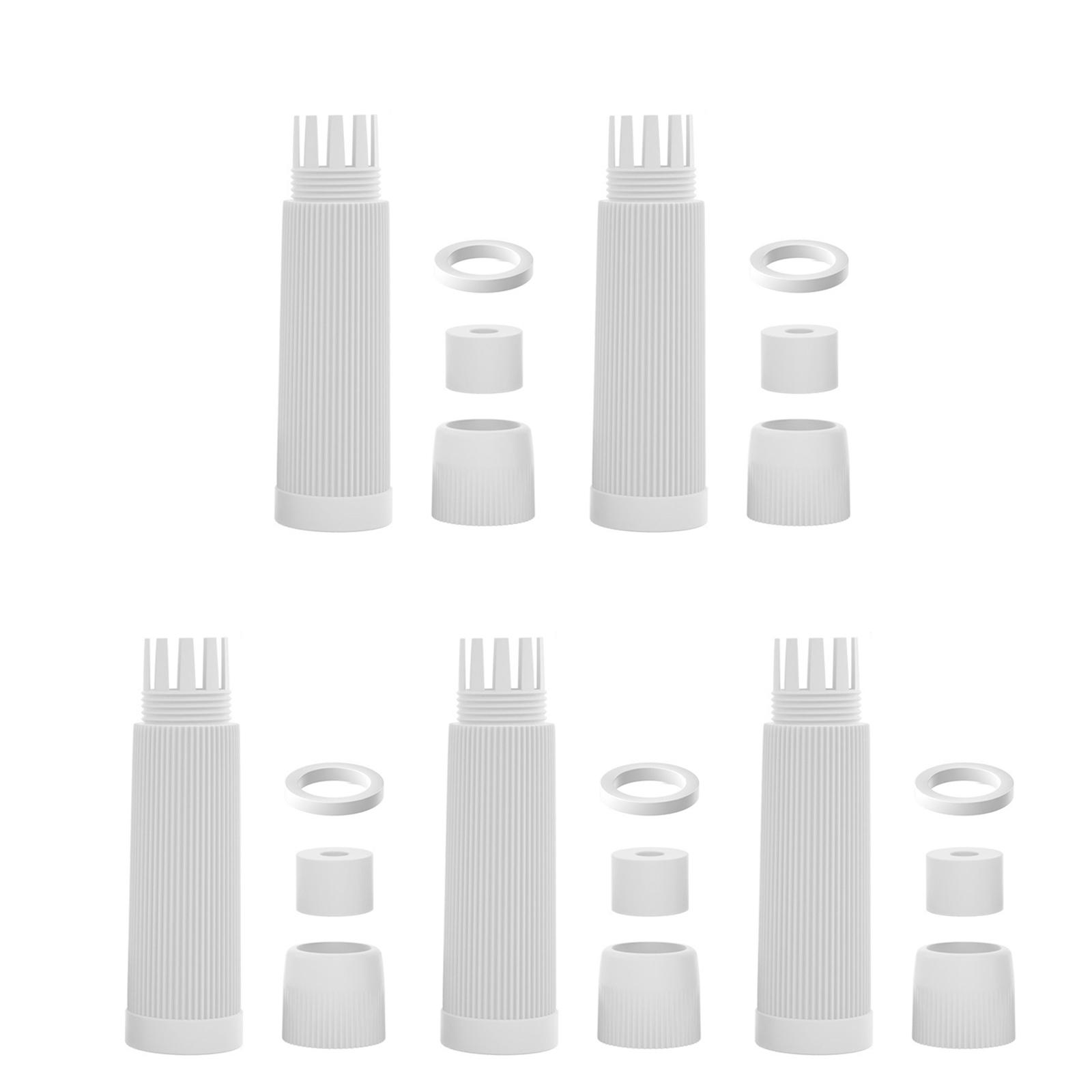 

User friendly Waterproof RJ45 Connectors PA66 Ethernets Cable Connectors Stable Transmission RJ45 Couplers Extenders білий