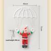 Usb Christmas Decorations Lamp Outdoor Santa Claus Parachute Light Waterproof 8 Modes Hanging Holiday Light for Indoor Eave Roof