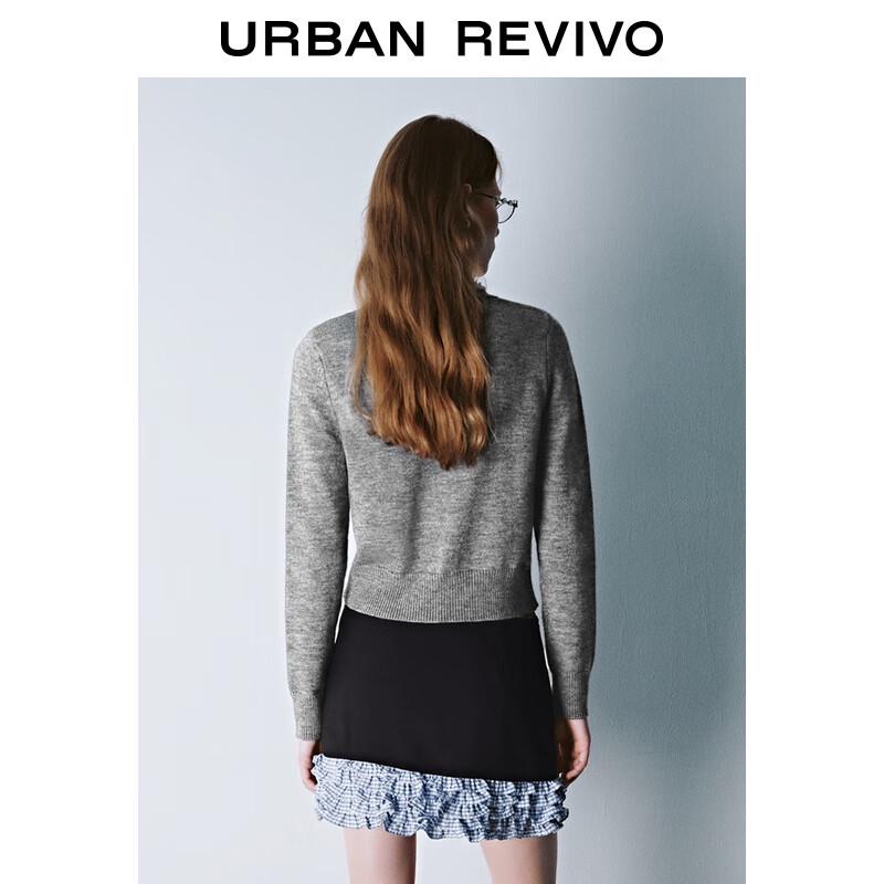 UR2025 Women's Embroidered Knitted Cardigan