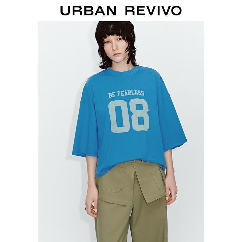 UR 2026 Women s Casual Sporty Print T-Shirt XS