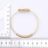Nidin Butterfly Cubic Zircon Open Bangle Elegant Pearl Accent Adjustable Cuff Bracelets for Women Wedding Party Jewelry Gifts