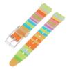 16mm 17mm 19mm Horlogeband voor Swatch Siliconen Horlogeband Jelly Kleur Waterdichte Rubberen Polsband Zachte Sport Armband Accessoires