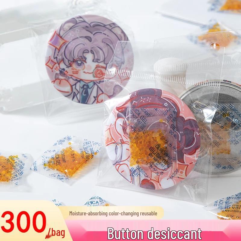 Color-Changing Desiccant: Moisture-Proof & Mildew-Resistant Bag for Cameras, Badges, and Figures