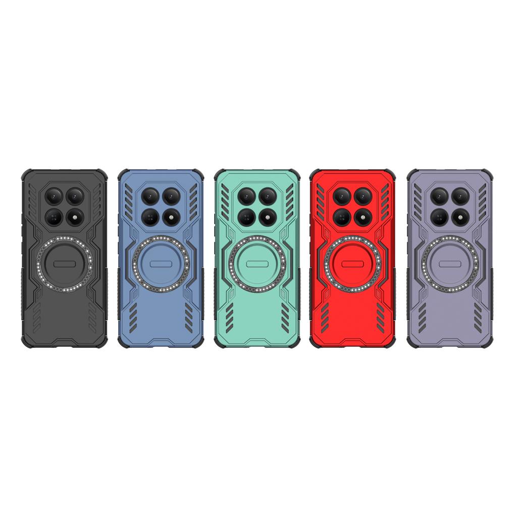 Xiaomi Redmi Note 15 4G MagSafe Case,Magnetic Drop-Proof Phone Case Cover for Xiaomi Redmi Note 15 4G