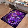 Custom Personalization Pokémon Gengar Print Area Rug - Soft, Washable Non-Slip Indoor Mat,Living Room,Home&Office Decorative Rug