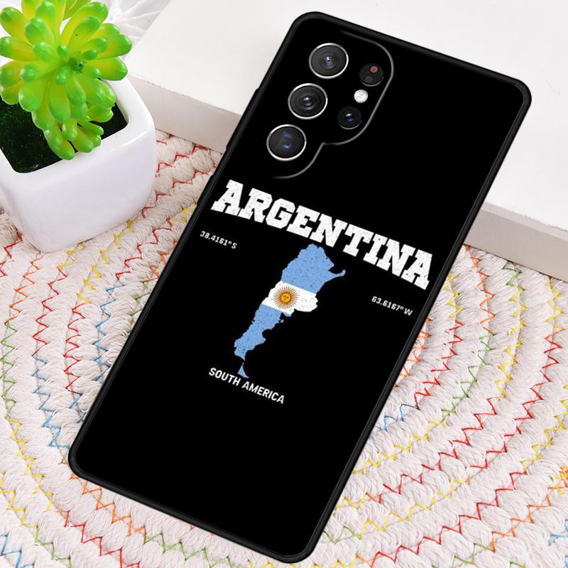 Argentina Flag Phone Case for Samsung Galaxy note 10 pro S26 Ultra S23 S24 FE S25 S21 S22 PLUS shockproof Cove