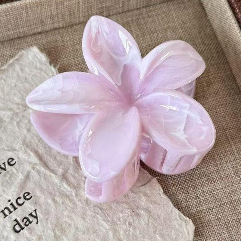 Tyrande Stumpfe Blume Griff Frisch und Süß Eierblume Hinterkopf Scheibe Haar Hai Clip Haarschmuck