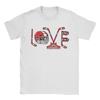 Funny Valentines Day Love Ice Hockey Items Unisex Boys  TShirt for Unisex Round Collar 100 Cotton Tee Shirt Gift Idea Tops