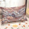 Dreamy Clouds Pillowcase Design Suitable For Sofa Bedroom Car Pillow Cover Cushion Rectangular Back Cushion