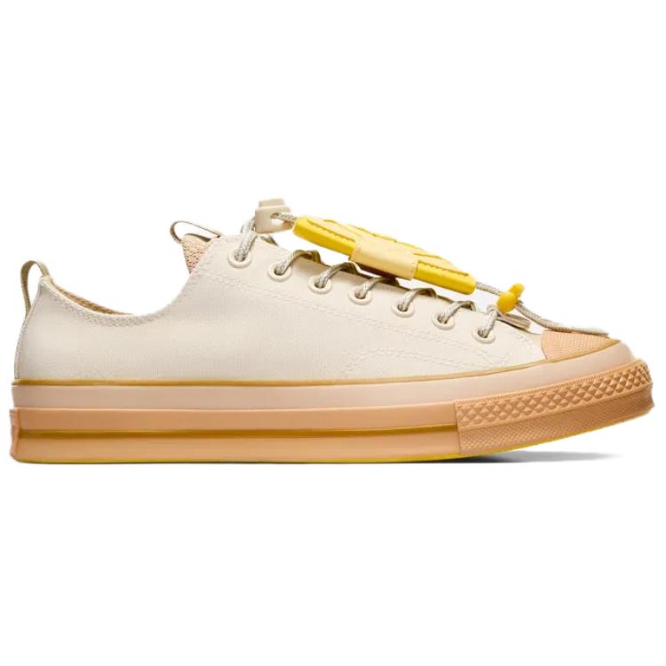 Converse Chuck 70 Low Top Bike Pack White Egret Unisex Casual Canvas Shoes A10080C