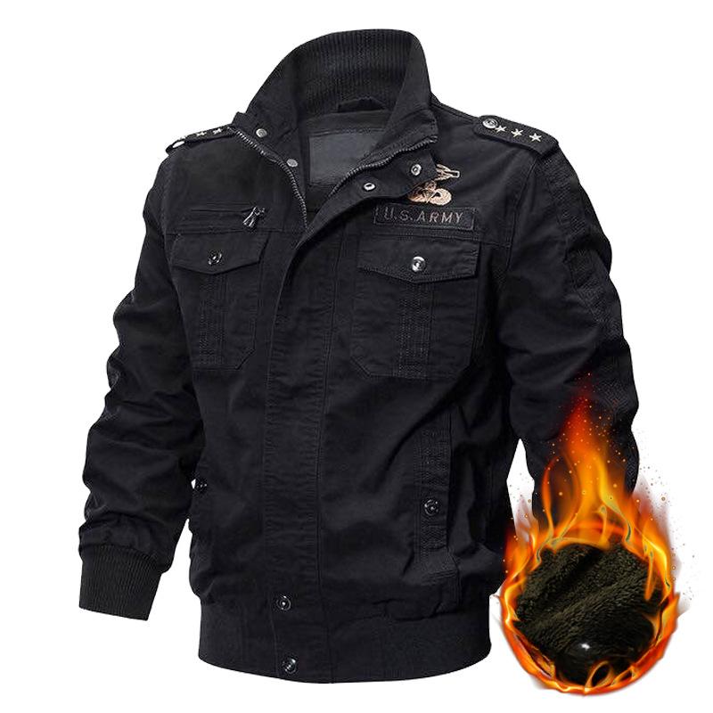 Herren Deutsche Militäruniform Spezialeinheiten Pilotenjacke Herrenjacke Weltkrieg II Militärfans Taktische Werkzeuge Reine Baumwolle Jacke Herren