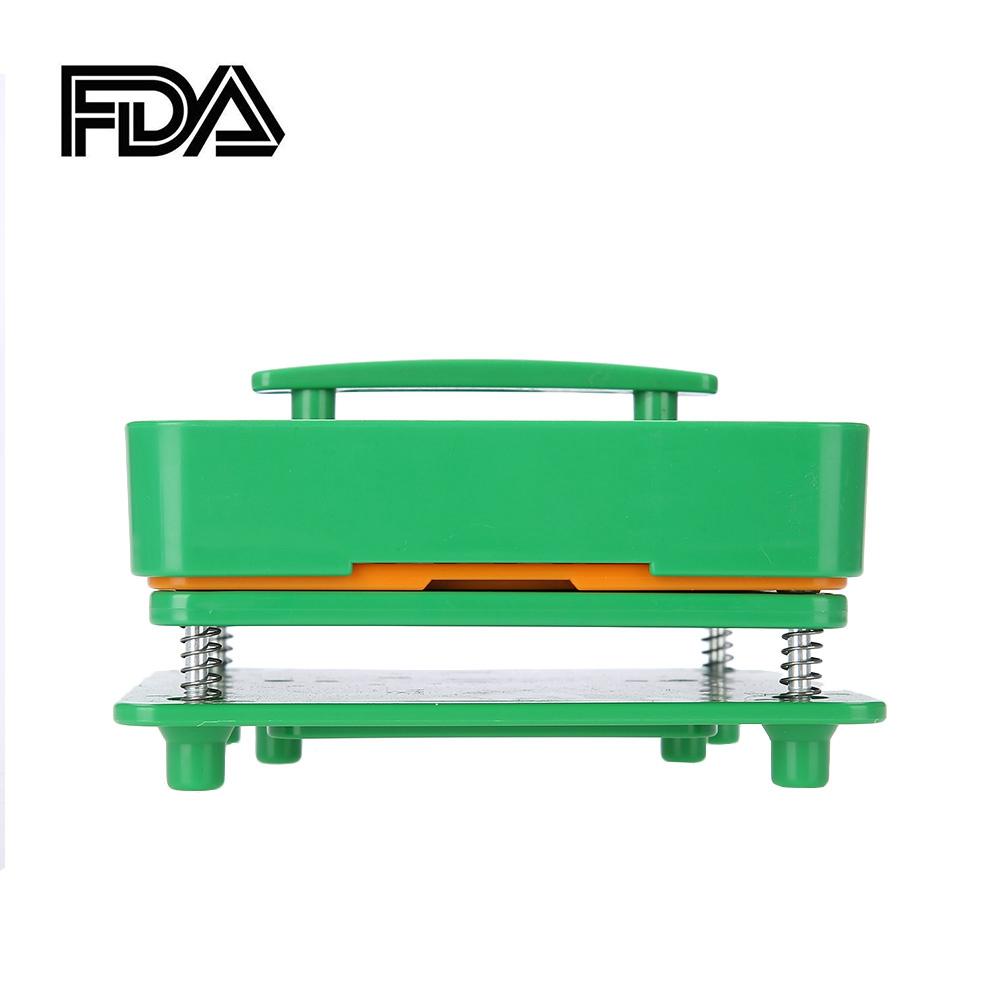 64 otvorů Prázdný plnič kapslí Rozpěrné desky na prášek Nástroj pro plnění kapslí 0# Čínská edice