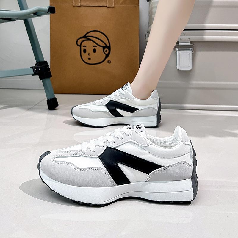 Женские дышащие прогулочные туфли на танкетке — фото 3