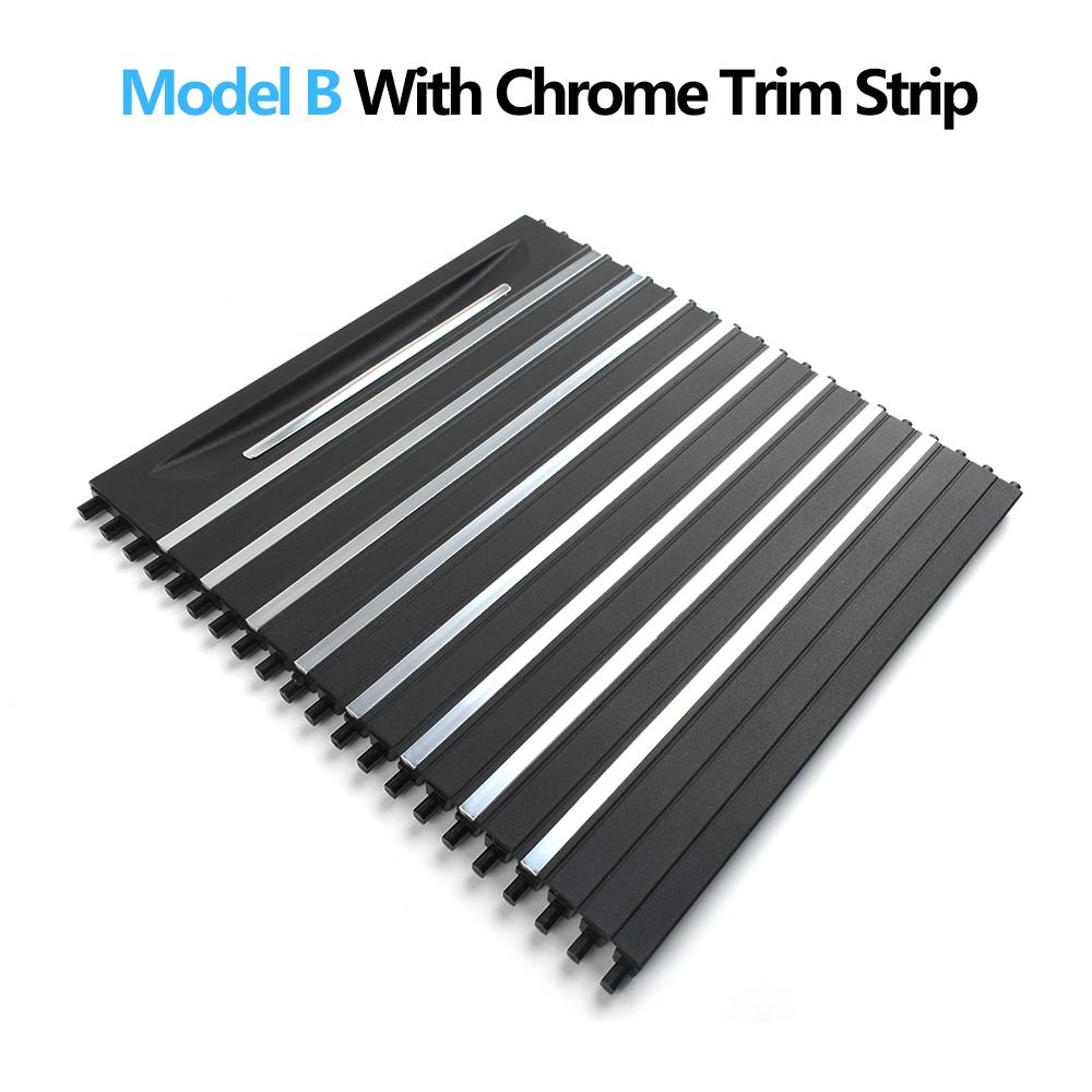 Innen Auto Trinken Wasser Tasse Halter Trim Vorhang Schiebe Rollo Für BMW X5 X6 F15 F16 2014-2018