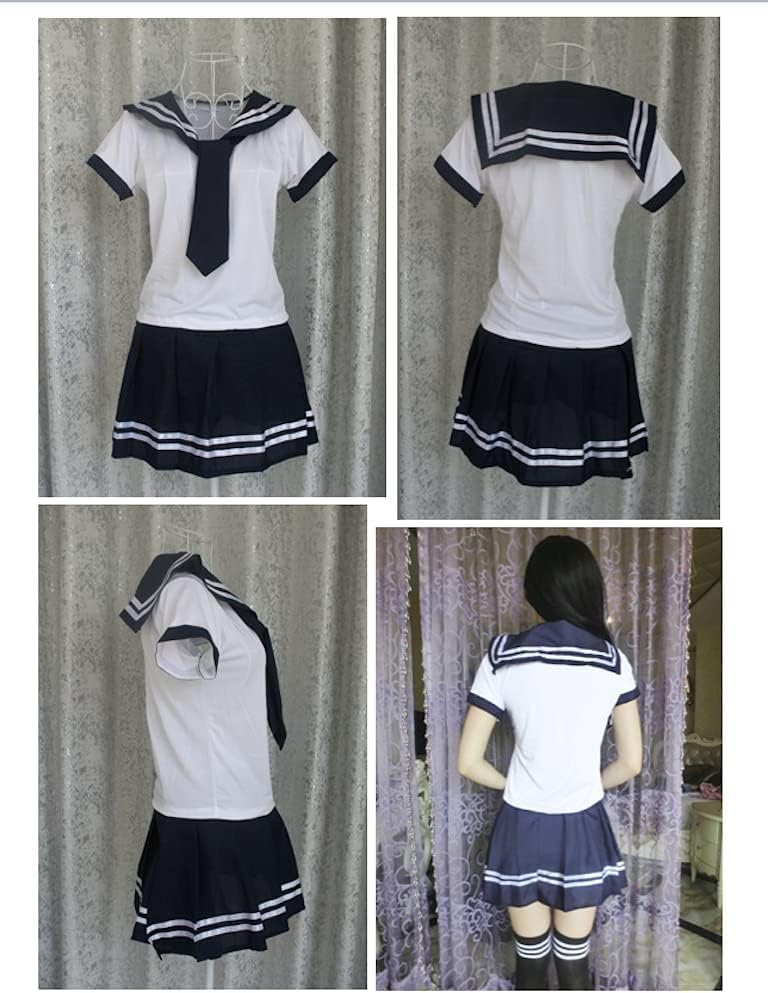 Středoškolská dívka námořnická uniforma cosplay sexy JK kostýmová sada kostým extrémní erotické zboží pro dospělé párty událost nadměrná velikost Halloween Vánoce námořnická erotická