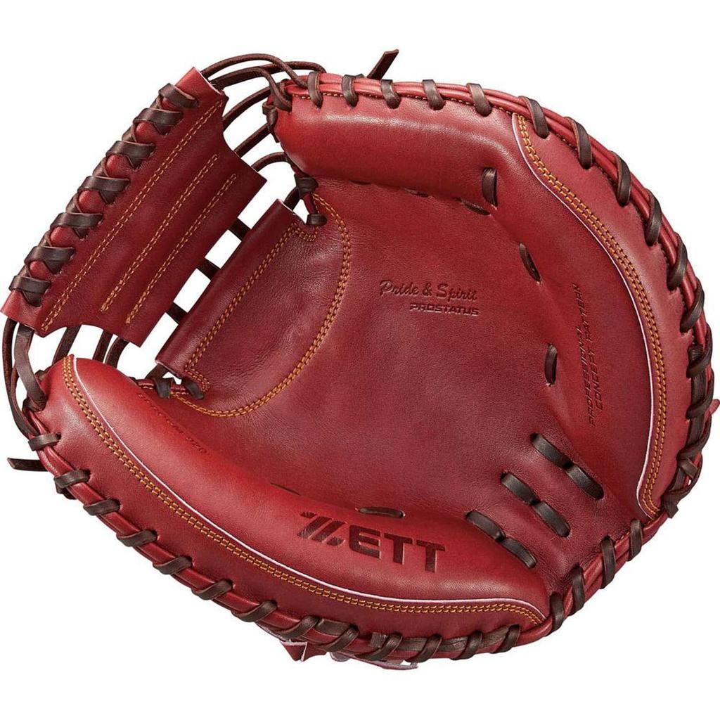 OFF ZETT Limited Hard Mitt Prostatus for Catchers Kobayashi Type BPROCM920 Bordeaux Brown Pitcher 10% Catcher's (4000) Right-handed (LH)